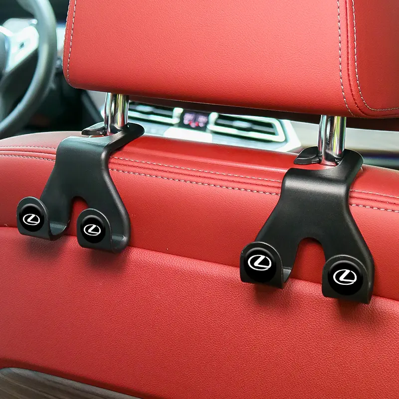 Car Double Hook Phone Holder Car Hidden Seat Back Hook for Lexus IS250 ES300H CT200 ES200 RX300 ES250 ES350 NX300 RX350 GS300 UX200 RX270 LS460 GS250 IS300 LC NX GS UX IS200T