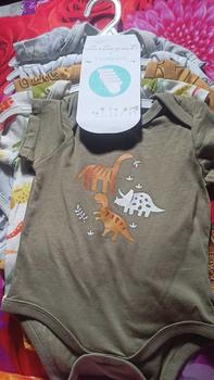 Product Review of YOURBABYNEEDS Bodysuit Jumper Lengan Pendek Bayi Perempuan dan Bayi Cowok 5in1 Motif Karakter Lucu Berbahan Katun Adem Premium Import Nyaman Digunakan Untuk Bayi Usia Baru Lahir Newborn Sampai 9 Bulan Baru from I**i M**a H**a 0