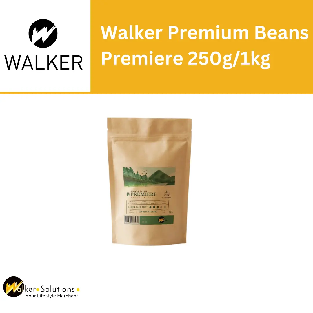 Walker Coffee Beans Premiere 1kg- Commercial Grade