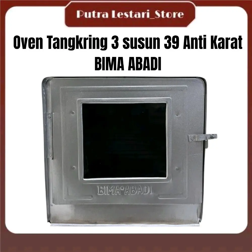 Oven Bima Abadi Super Anti Karat Tipe 39-03 | 3 Susun