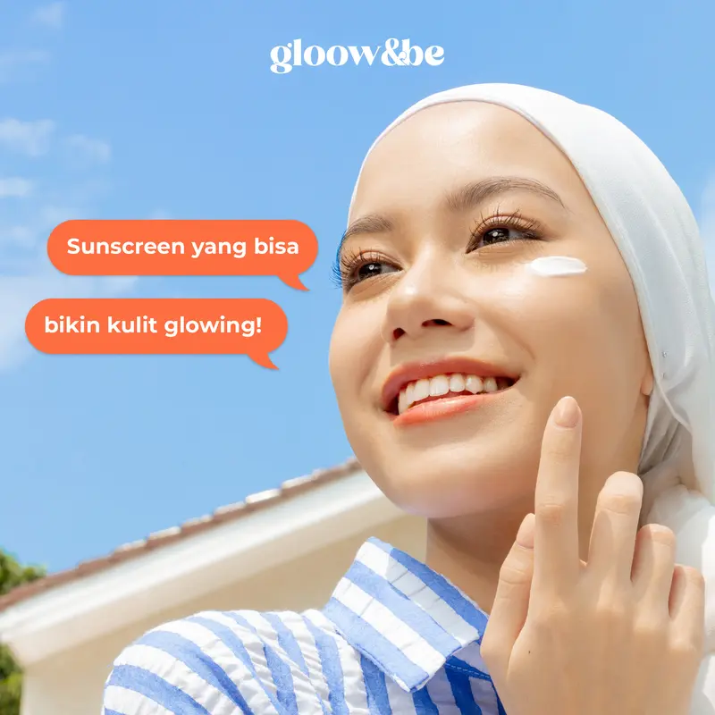 [PRE-ORDER]Gloow&be Glass Skin Sunscreen SPF40PA+++ & Glow Boost Duo Moisturizer 6