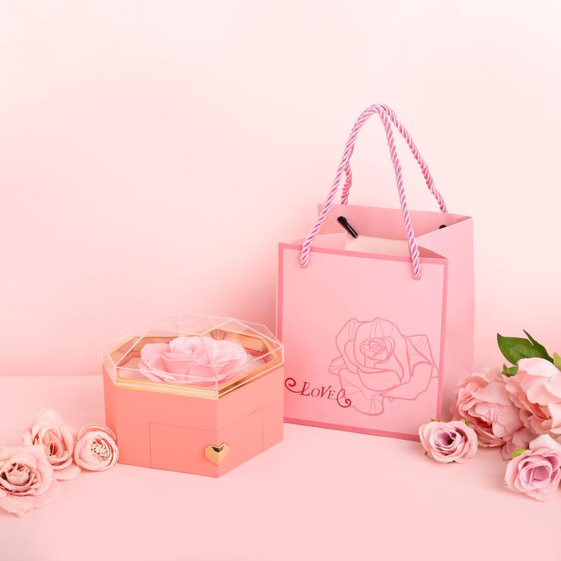Blooming Heart Jewelry Box - The Beginning - Kado Pasangan Pacar Sahabat Teman Kamu - Anniversary - Ulang Tahun - Birthday - Natal - Valentine 7