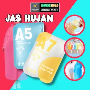 Jas Hujan Sekali Pakai Ponco Plastik Ringan Tipis Dewasa Anak Anti Air Praktis Portabel Untuk Motor Camping Hiking Outdoor Travel Darurat 0274