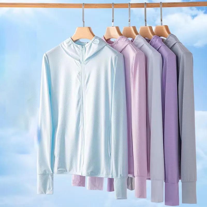 Product Introduction of UPF 50+ Women UV Sun Protection Hooded Jacket Beach Outdoor Hiking Breathable Jacket Long Sleeve Thin Jacket 2023 TY0002 7
