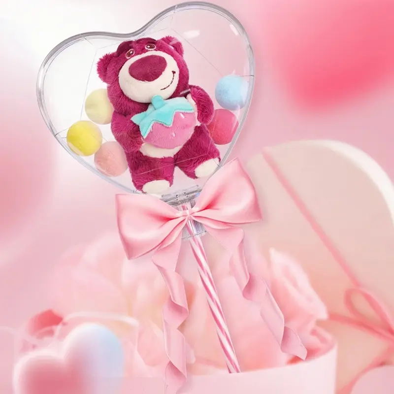 Lotso Bear Stitch  Buket Bunga Dan Balon /Buket Bunga Boneka Buket Wisuda /Cewek Cowok Bunga Kado Wisuda / Buket Bunga Artificial Hadiah 2