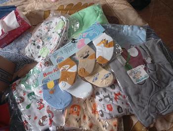 Product Review of 1 LUSIN GROSIR SINGLET BAYI JALA BOLONG Bunda Perempuan from A**a 1