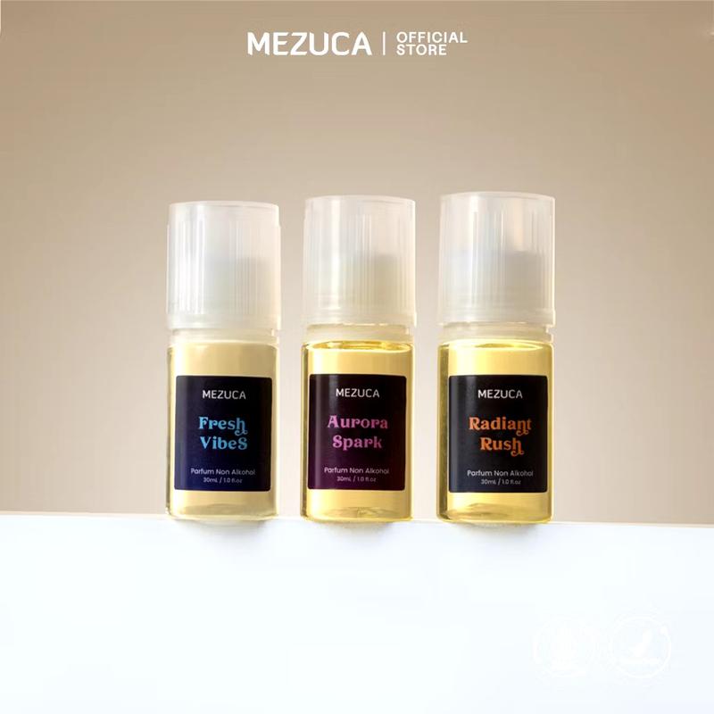 Product Introduction of Beli 1 Gratis 2 Parfum Mezuca Non Alkohol Series 30mL | Botol Tetes Free Box Eau de Perfume Wangi Tahan Lama Unisex Pear Kering 10