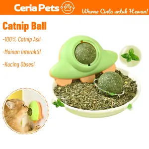Catnip Ball Kucing Cat Mint Ball Catnip Kucing Anti Stres Camilan Kucing
