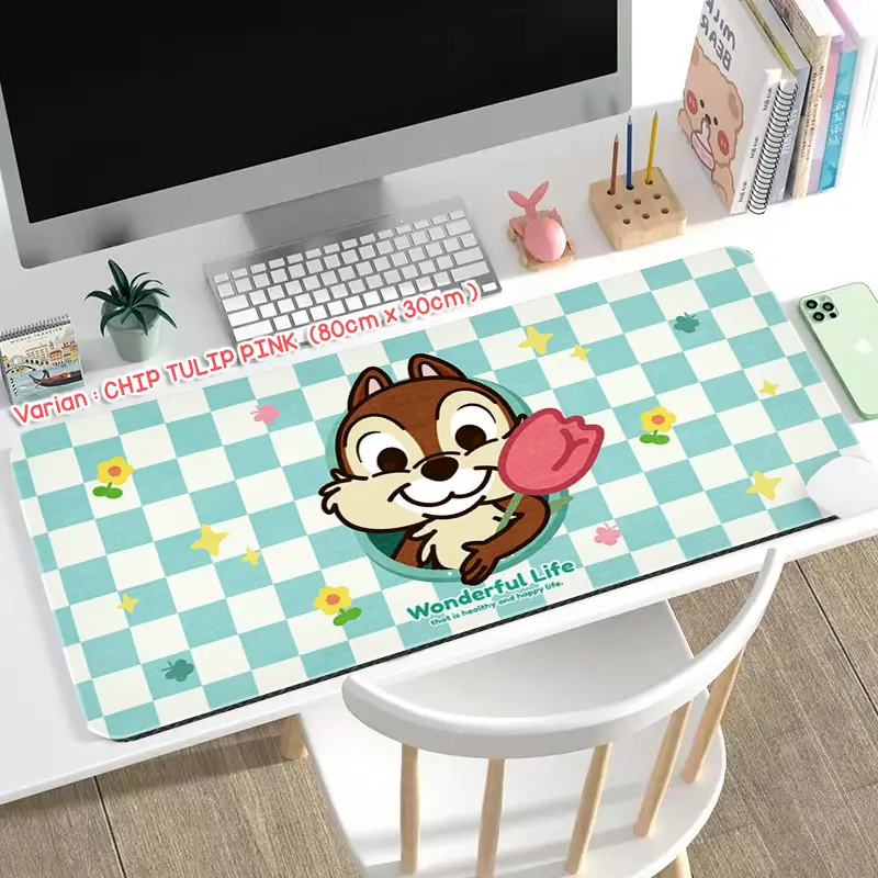 Mousepad Gaming Panjang Mouse Pad Premium Deskmat - Alas Meja LapTp Komputer - Computer, Rubber, Jahitan Rapih 8