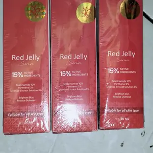 New SYB Forte Red Jelly Serum 20ml with Niacinamide 10% - Serum Pencerah Wajah & Mengurangi Kusam.