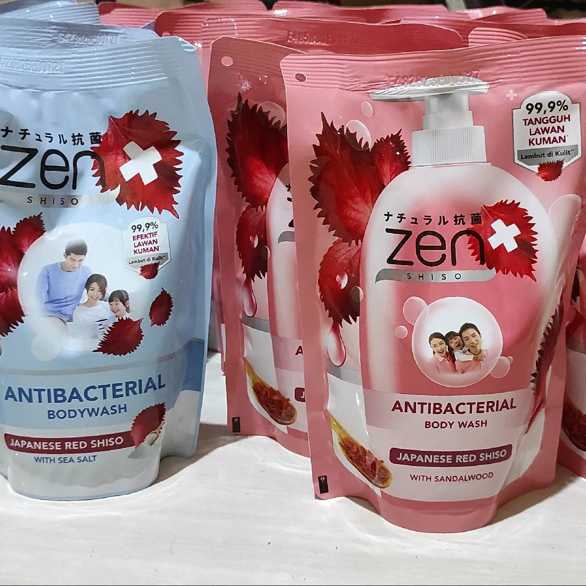 [1 Paket 2 Pcs] ZEN SABUN CAIR 400ml REFILL Soap RANDOM kolagen menenangkan