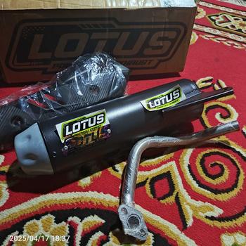 Product Review of Knalpot Standar racing LOTUS ORIGINAL PNP. Beat, Vario, nmax, Pcx, Aerox, Fazzio, Lexi sudah full tinggal pasang Bulat Motor Motorcycle from B**🦅 0