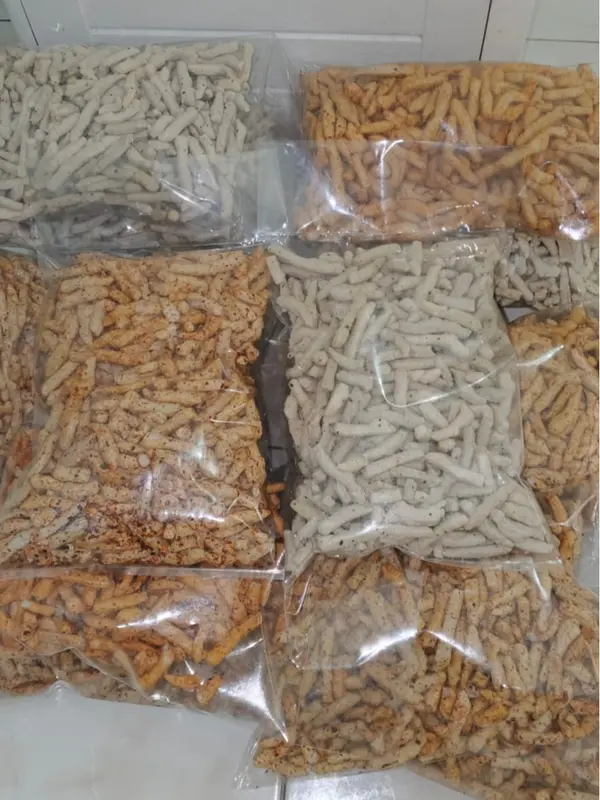BASRENG PEDAS KERING DAUN JERUK 1 KG 400gr 200gr ENAK DAN PEDAS Camilan Food Jajanan Kerupuk Makanan Snack Cemilan Goreng 6