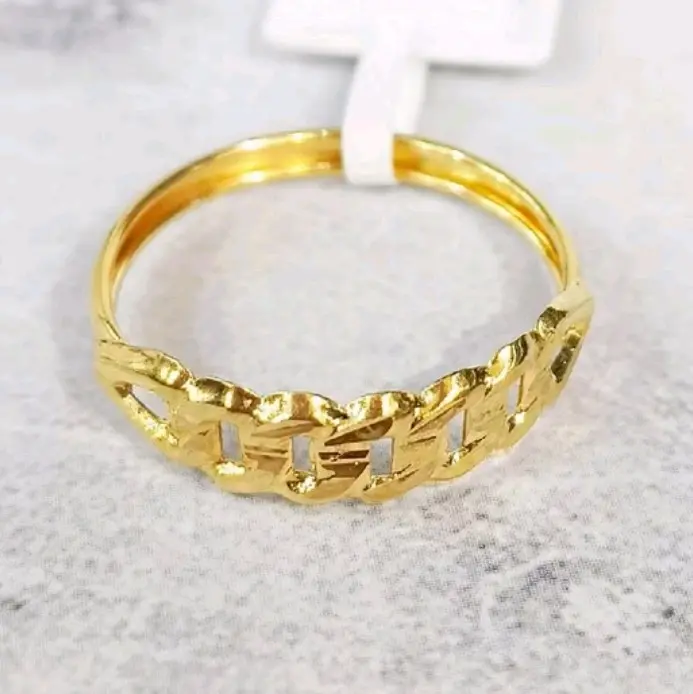 cincin Fashion rantai Cukit 16K