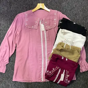 Blouse Bordir / Blouse cewek / Blouse cewek bangkok / Blouse cewek premium/ Blouse cewek murah / OOTD / Katun