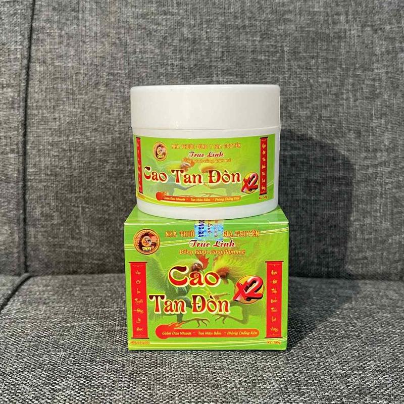 CAO TAN ĐÒN TRÚC LINH X2 Hỗ Trợ Tan Vết Bầm Nhanh Bình Phục Cho G.à Ch.ọi