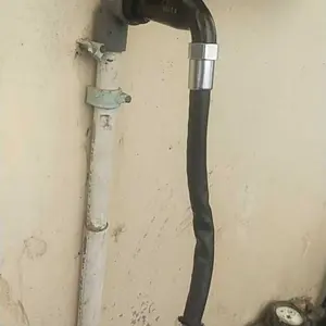 Paket keran PVC+selang fleksibel 360 Derajat Hitam W9