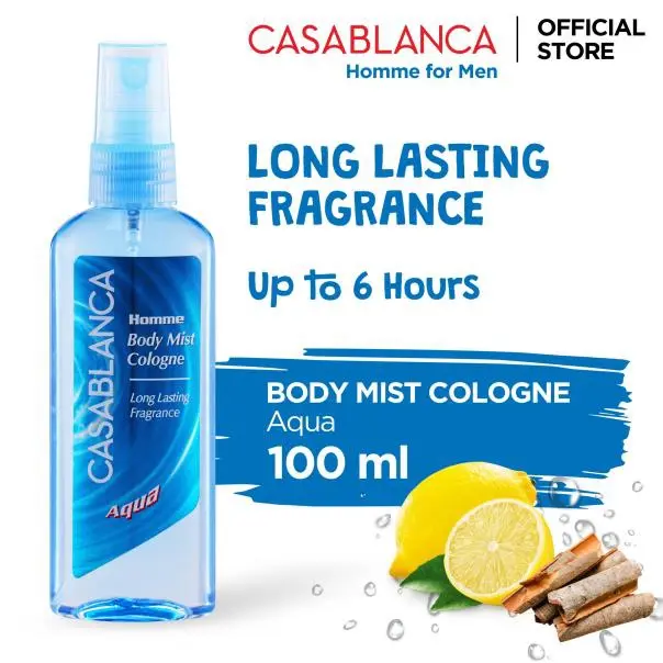 Casablanca HOMME Body Mist Cologne 100ml Perfume Tubuh Wangi ALL VARIAN 5