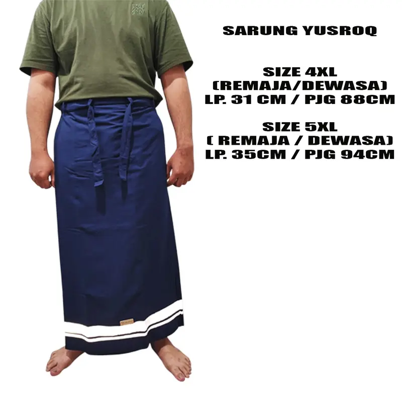 Sarung YUSROQ - Sarung MENYALA - Sarung Anak - Sarung Pria - Sarung Sunat Anak - Sarung Instan 5