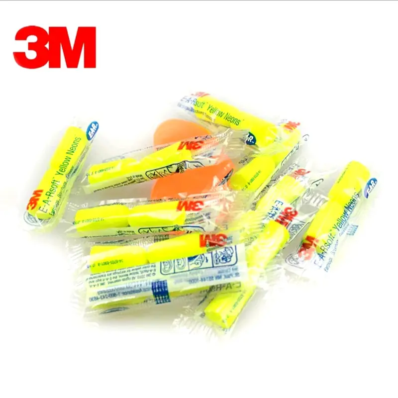 EARPLUG 3M 10 Pasang - Ear plugs - Penutup Telinga - Pelindung Telinga 0