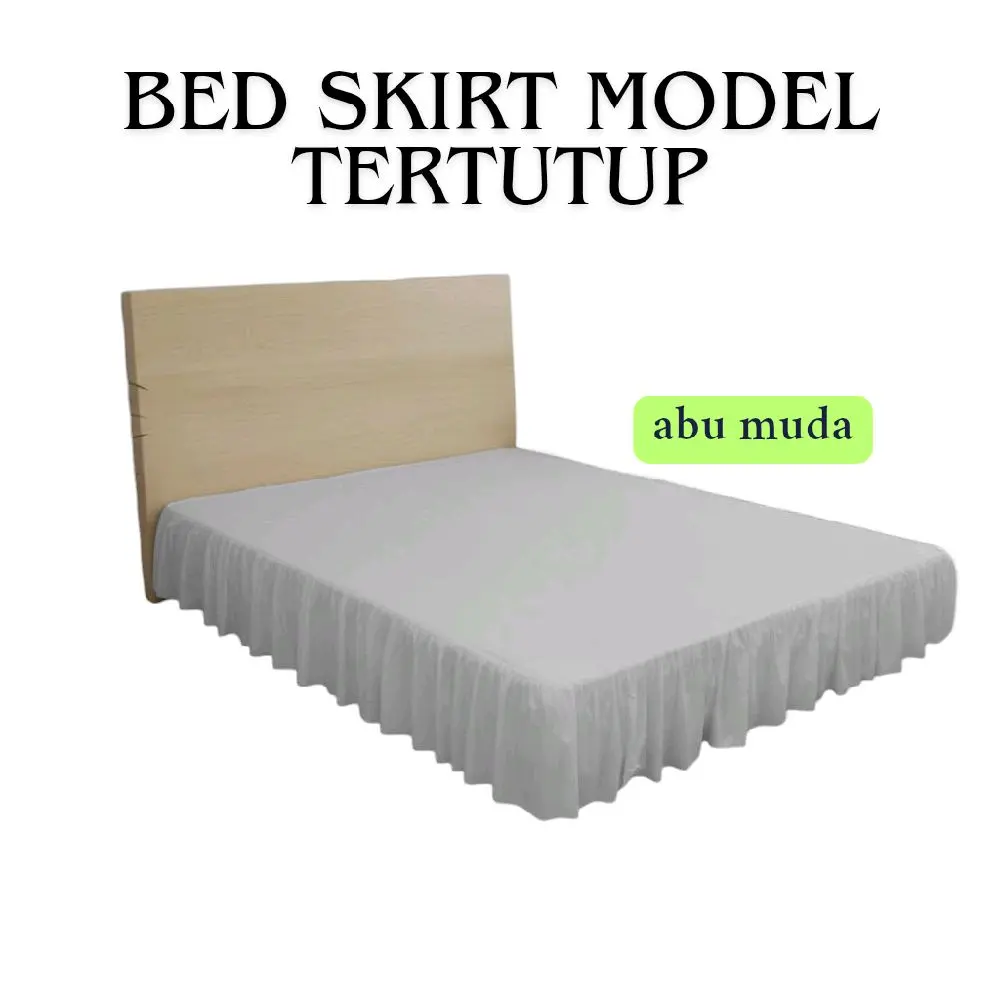 BIG SALE bed skirt model tertutup bed skirt penutup kolong kasur