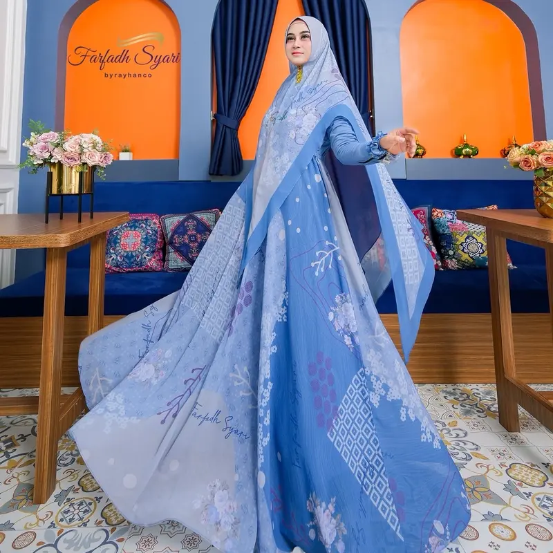 Mozza Syari Farfadh Syari Chayra Aqila Series  Muslim Fashion Terbaru 8