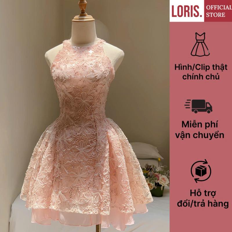 LORIS - Mira Dress Đầm hồng pastel ngọt ngào