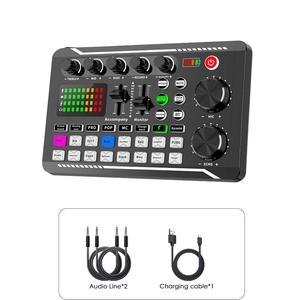 プロフェッショナル ワイヤレス ライブ オーディオ デバイス、オーディオ ポッドキャスト 機器、ゲーム オーディオ ミキサー、ストリーミング オーディオ ミキサー、TikTok用 BT オーディオ インターフェース、ボーカル、ライブ ストリーミング、スマホ用