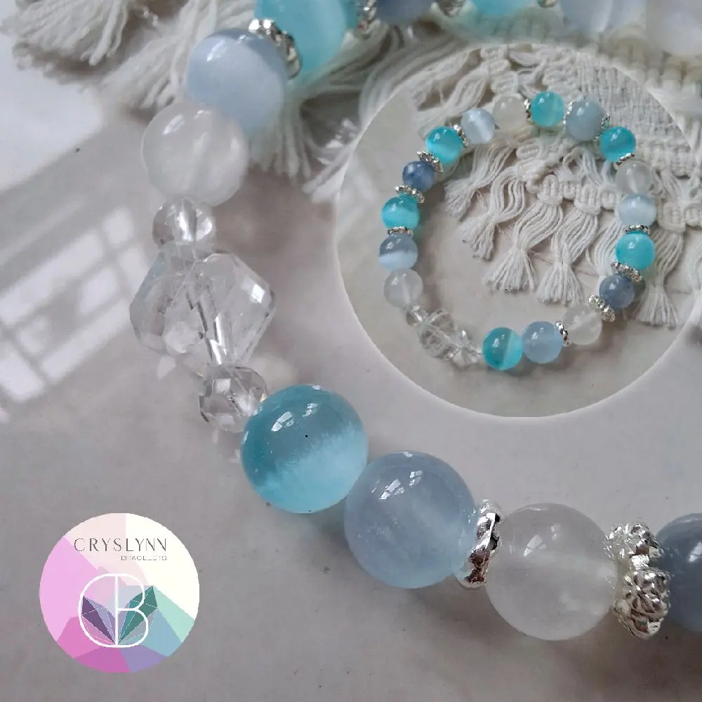 Selena (Blue) Crystal Bracelet