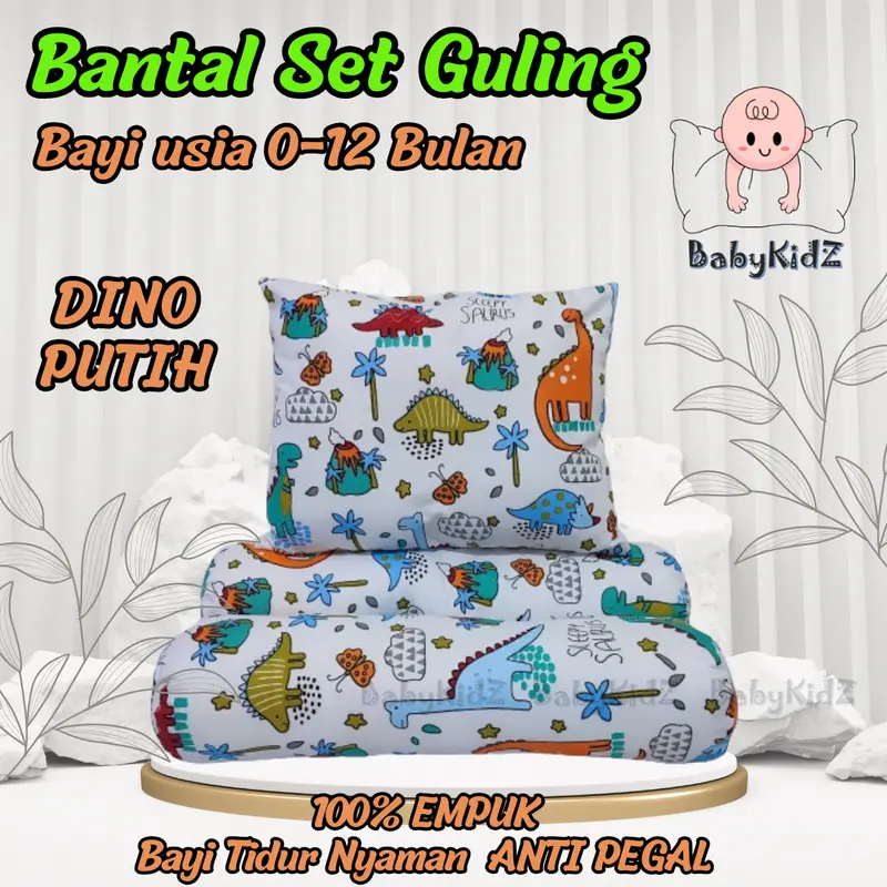 Bantal Bayi Set Guling / Bantal New Born / Bantal Tidur Bayi karakter 7