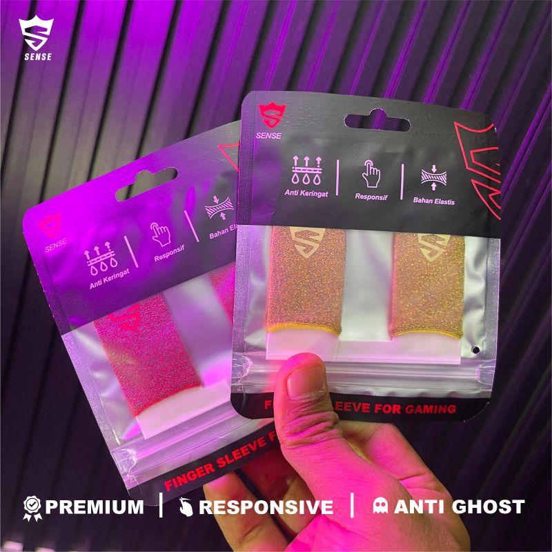 Sarung Jempol Game Premium V3 SENSE Super Responsif untuk Aksesoris Game PUBG Free fire & Mobile Legeands