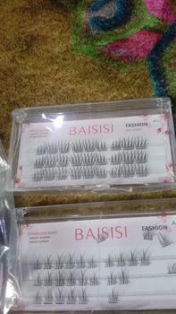 Product Review of BAISISI Bulu Mata Palsu Individual Lashes A11 Super Natural Segmentasi | Eyelash Extension | Douyin Lashes | Eye Make Up from N**a 0