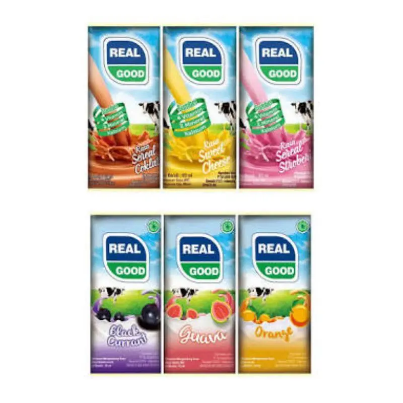 REAL GOOD SUSU BANTAL UHT 50ml / 1 DUS ISI 60 PCS (HARGA PER DUS)