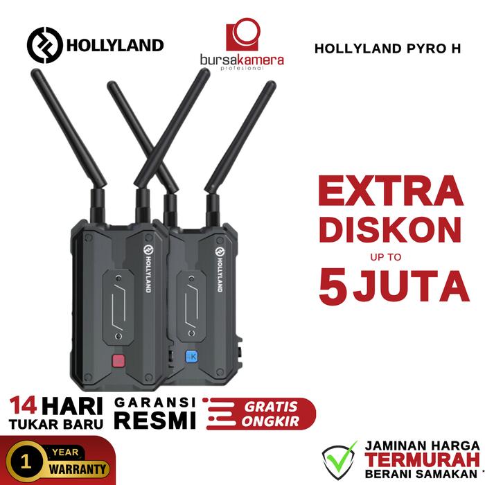 Pyro H Rx Promo Hollyland Pyro H 4K HDMI Wireless Video Transmission System TX RX ...