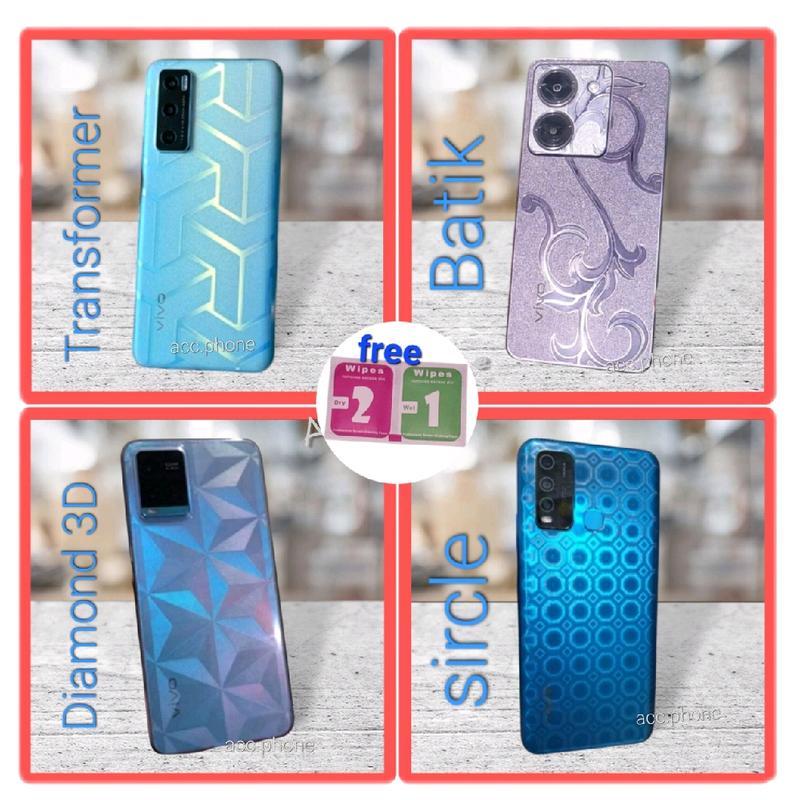 Garskin Backskin skin anti jamur belakang Handphone kompatible For Realme C75 C61 C63 C65 C67 C51 C53 C51s C55 C31 C30 C33 C25 C25s C25y C21 C21y C20 C17 C15 C12 11 C3 C2 C1 Narzo anti gores kesing belakang Case 0