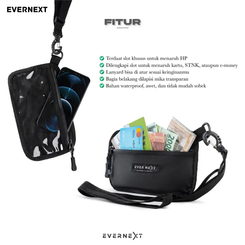 SLING PHONE AIRUZ Pouch Wallet Tas HP Waterproof 1