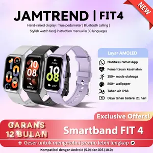 FIT4 Smartband Smartwatch Bluetooth Call Health Management Waterproof 100+ Sport Modes Refresh rate 60 Hz