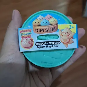 Mainan Viral Glitter Squishy Dumpling Slow Rising Anti Stress