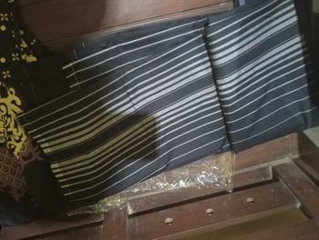 Product Review of Sarung Wadimor Sarung Tenun Warna Hitam Putih Polos Tumpal Dewasa Perlengkapan Sholat Oleh-oleh Haji dan Umroh Busana Muslim from y**7 0
