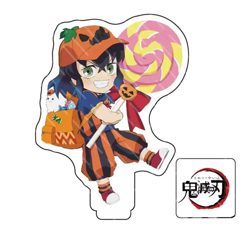 Mô Hình Halloween Demon Slayer, Chủ Đề Anime, Giá Chân Đế Để Bàn, Trang Trí Gia Đình Và Văn Phòng 8