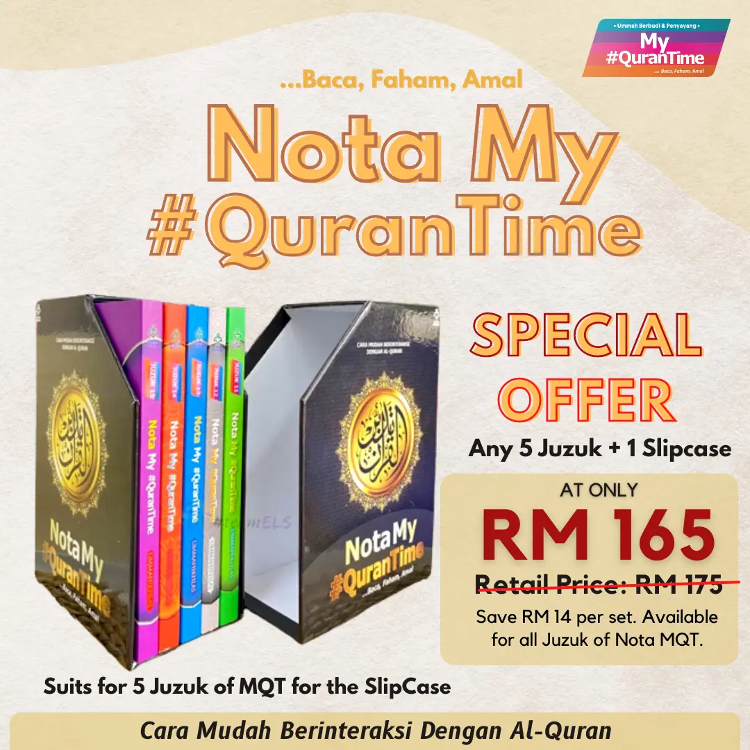 Nota My #Qurantime (Juzuk 1-28) & Combo Offer!