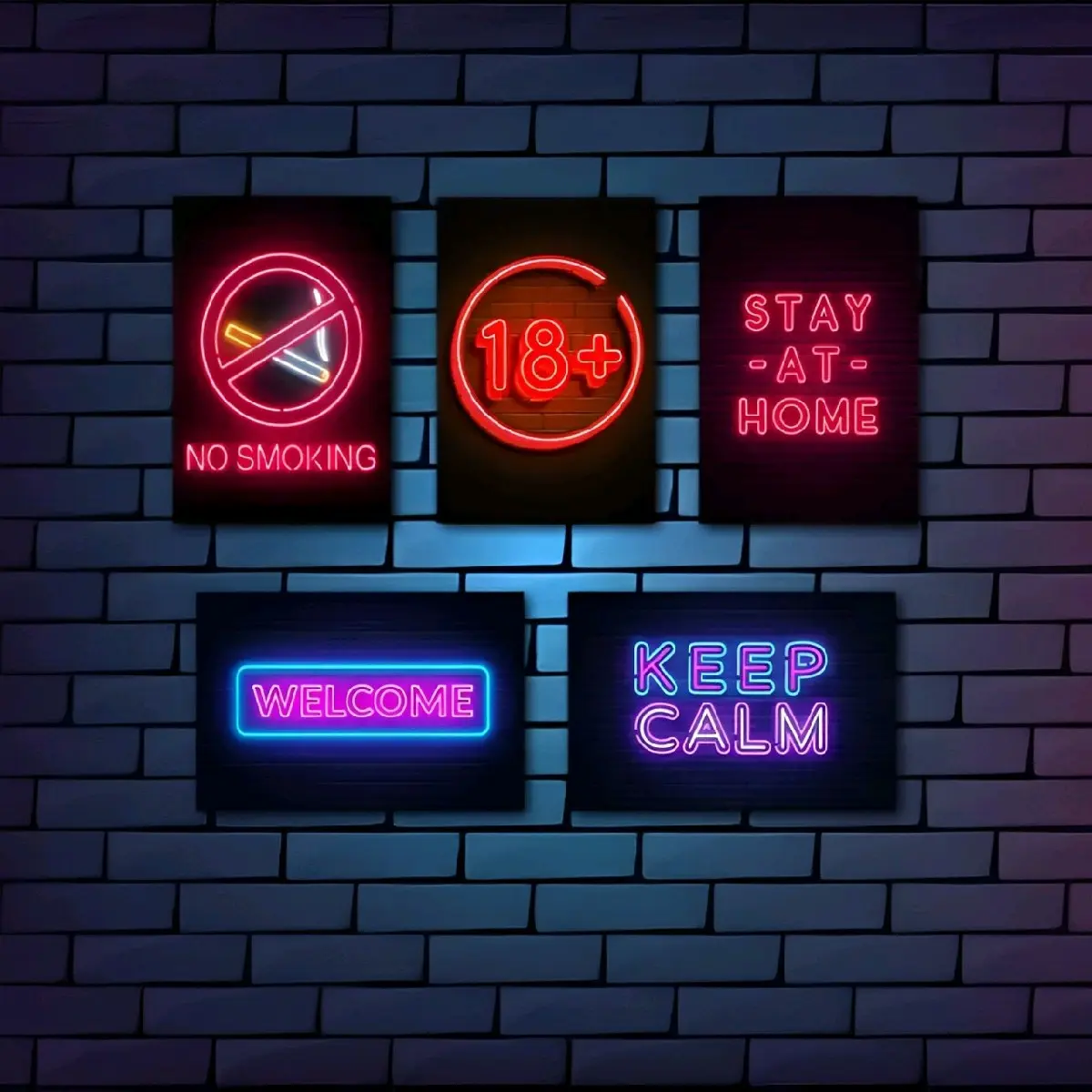 Poster Kayu Neon AESTETIC Dekorasi Kamar Cowo Keren Asentic 20x30cm - Foto mendunia modern Dinding Hiasan laminasi glossy kamar tidur Selebritas ruang kerja home decor accessories hiasan dinding poster neon estetik