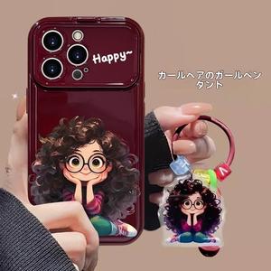 メイクミラー付き・全面保護のシリコン製iPhoneケース（iPhone 11/12/13/14/15／Pro 17 Max／Plus対応）／改造自由