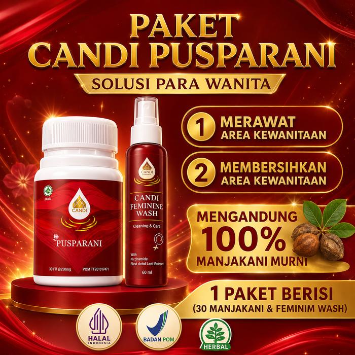 Gambar CANDI PUSPARANI SOLUSI PARA WANITA - MANJAKANI + FEMININE WASH dari OWNER CANDI BEAUTY Kab. Bangkalan 4 Tokopedia