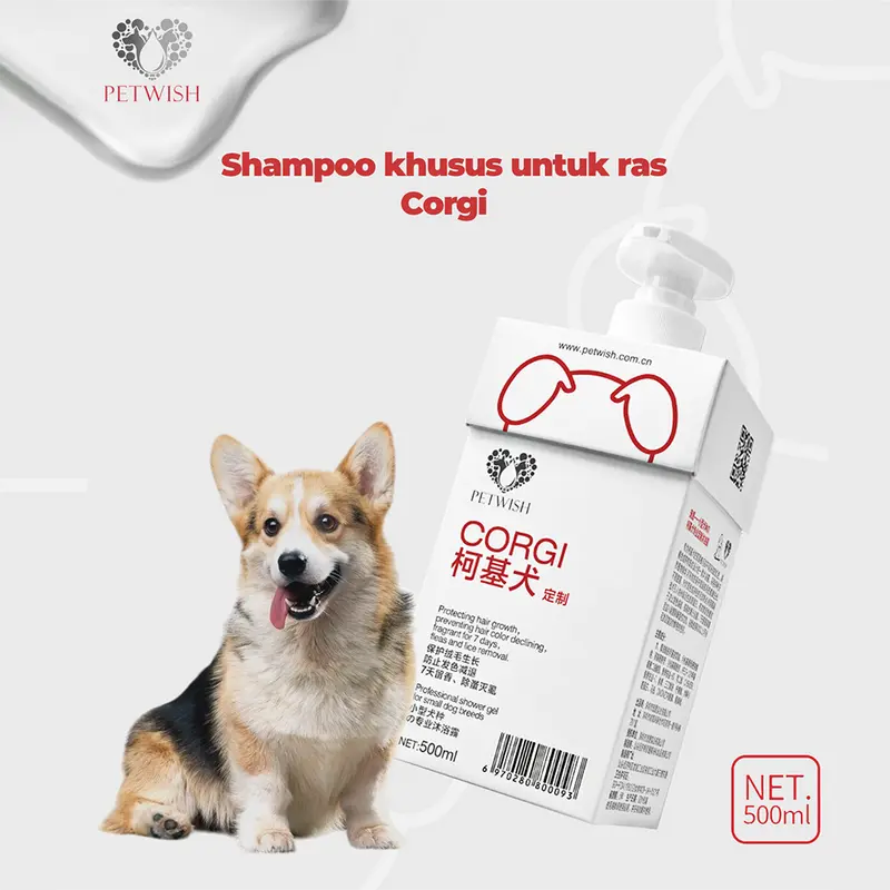 Petwish Shampo Anjing 500 ML - Corgi - Dog Shampoo 0