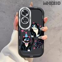 Gambar MHKEID Casing Hp untuk OPPO A60 4G Case Pola Anjing hitam Kasing kepulan krim Silikon Softcase Casing - Gaya1, OPPO A60 4G dari MHKEID MALL Kab. Tangerang 3 Tokopedia