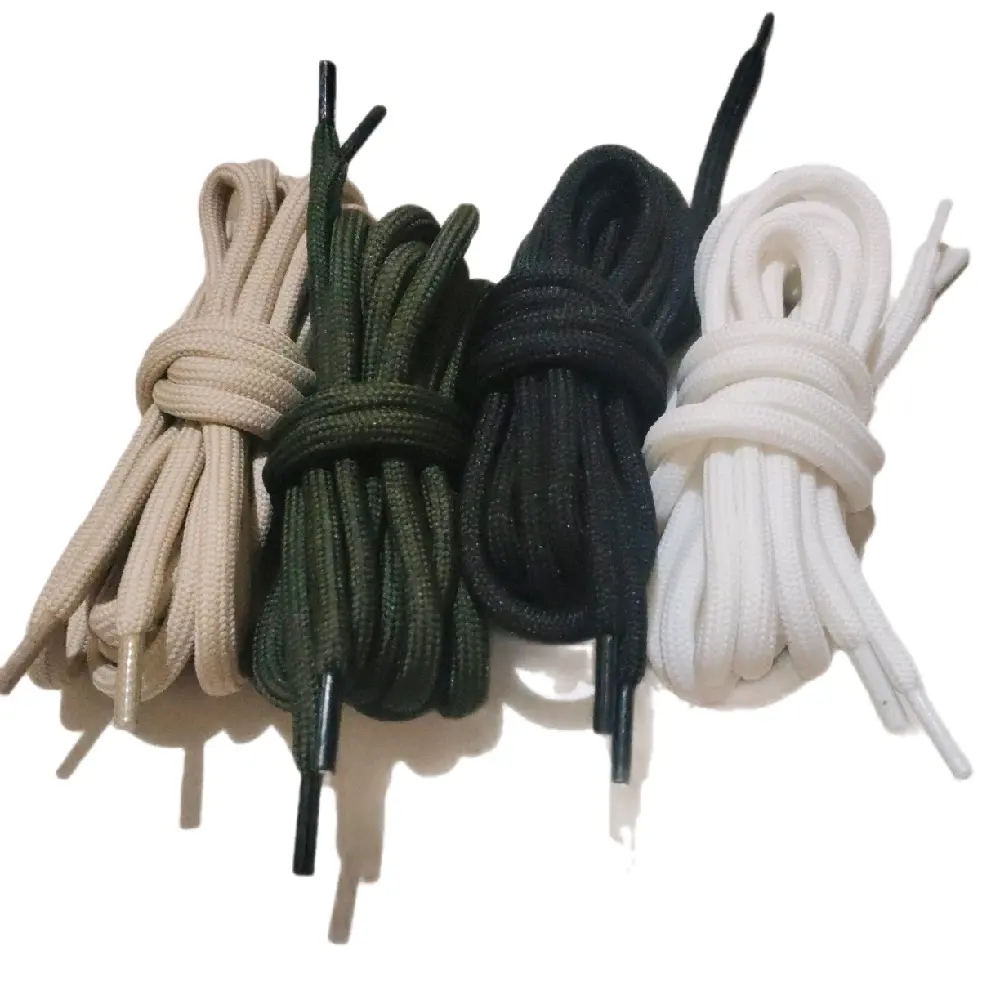 TALI SEPATU BULAT PREMIUM HALUS 6MM TALI SEPATU BULAT HALUSS Shoe laces roun Poliester Diameter 6mm Panjang 120cm Harga untuk 1 pasang Tersedia dalam berbagai warna