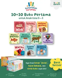 Buku Anak Balita Boardbook Perpustakaan Pertamaku Growtheseed Kategori Buku Konsep Sasaran Pembaca 0-3 Tahun