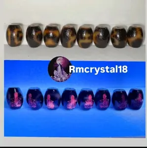 spacer kecil dzi warna coklat