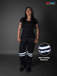 Gambar [COD] Celana kerja lapangan proyek K3 tambang celana panjang Wearpack Safety Warna Hitam pria wanita Katun - S dari Juragan Wearfacts Store Kab. Cilacap 4 Tokopedia